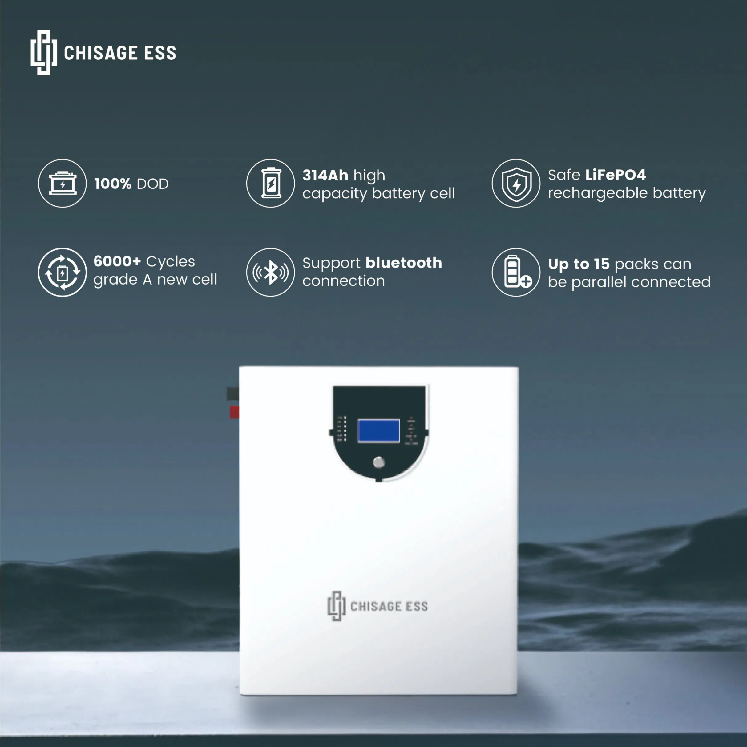 Factory Price 24V Low Voltage 8kwh Rechargeable Lithium Ion Battery LiFePO4 Battery Pack for Home Solar Energy Storage System for Inverter