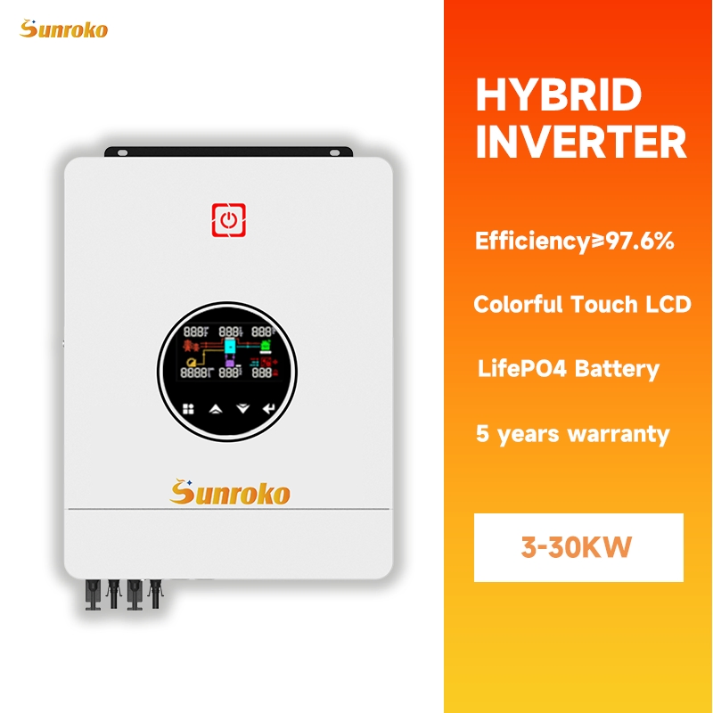 Residential Solar System 5kw 6kw 3.6kw Hybrid System Solar Energy Storage Kit