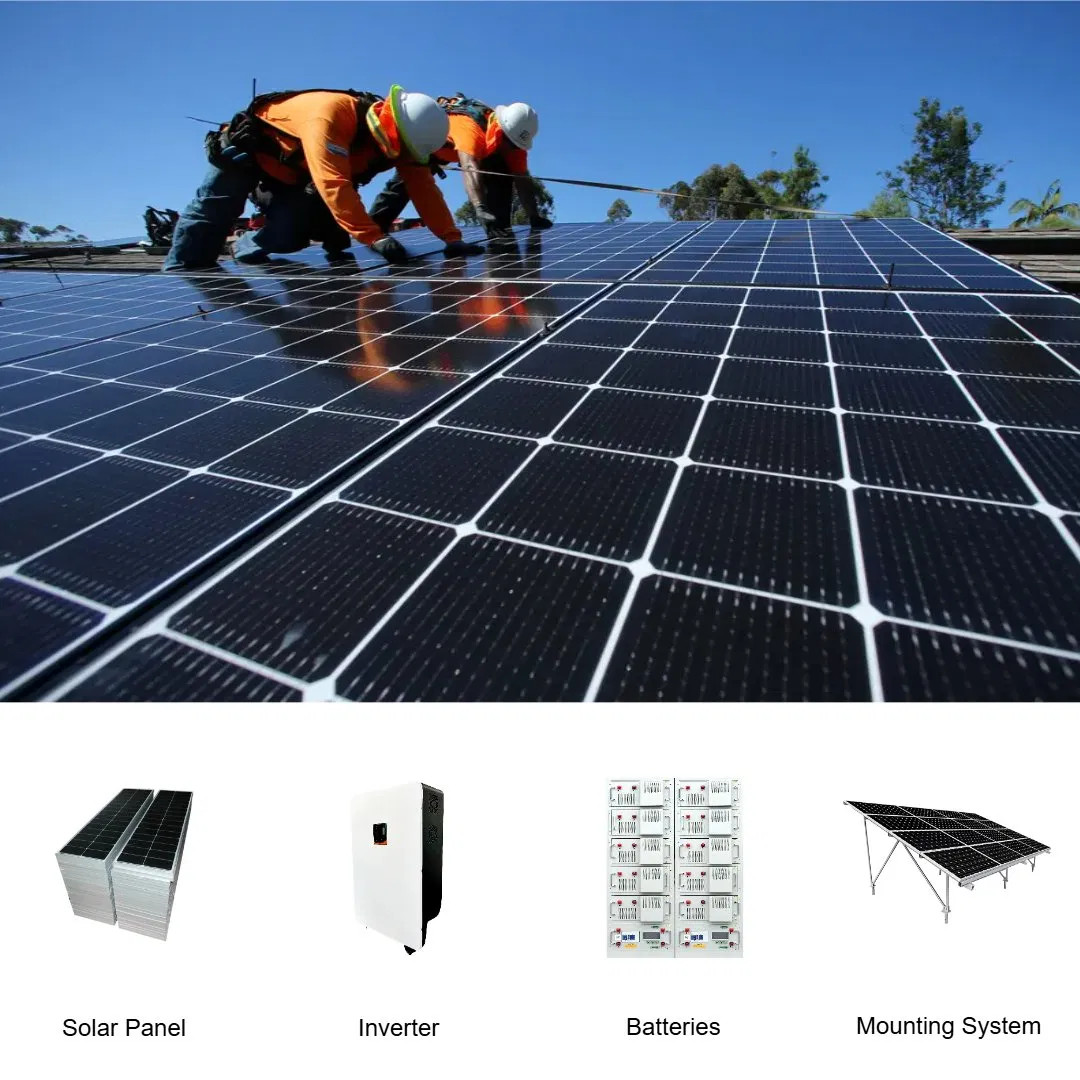 off Grid Solar System for Island Microgrid Village Energyindependence Project