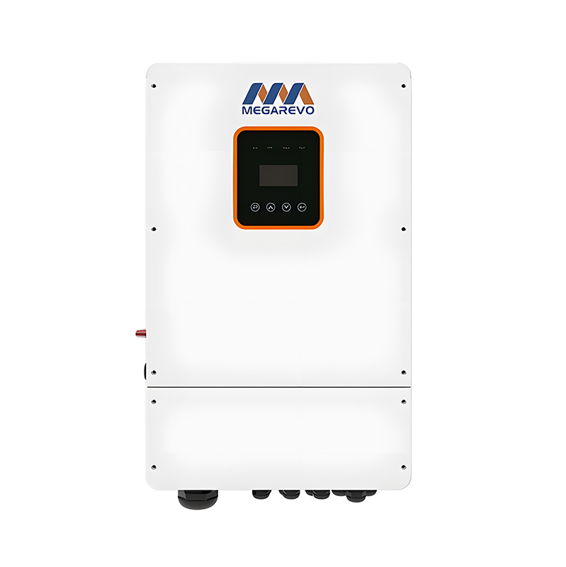 American Version Megarevo Inverter 5kw 8kw Solar Power Inverter Home Use 48V Split Phase Hybrid Inverter Battery Low Voltage 120V to 240V Hybrid Solar Inverter