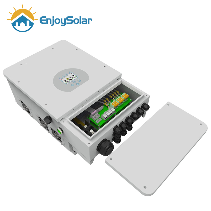 5kw 10kw 15kw Single Phase Deye Hybrid Solar Battery Inverter with High Voltage Byd Lithium Battery