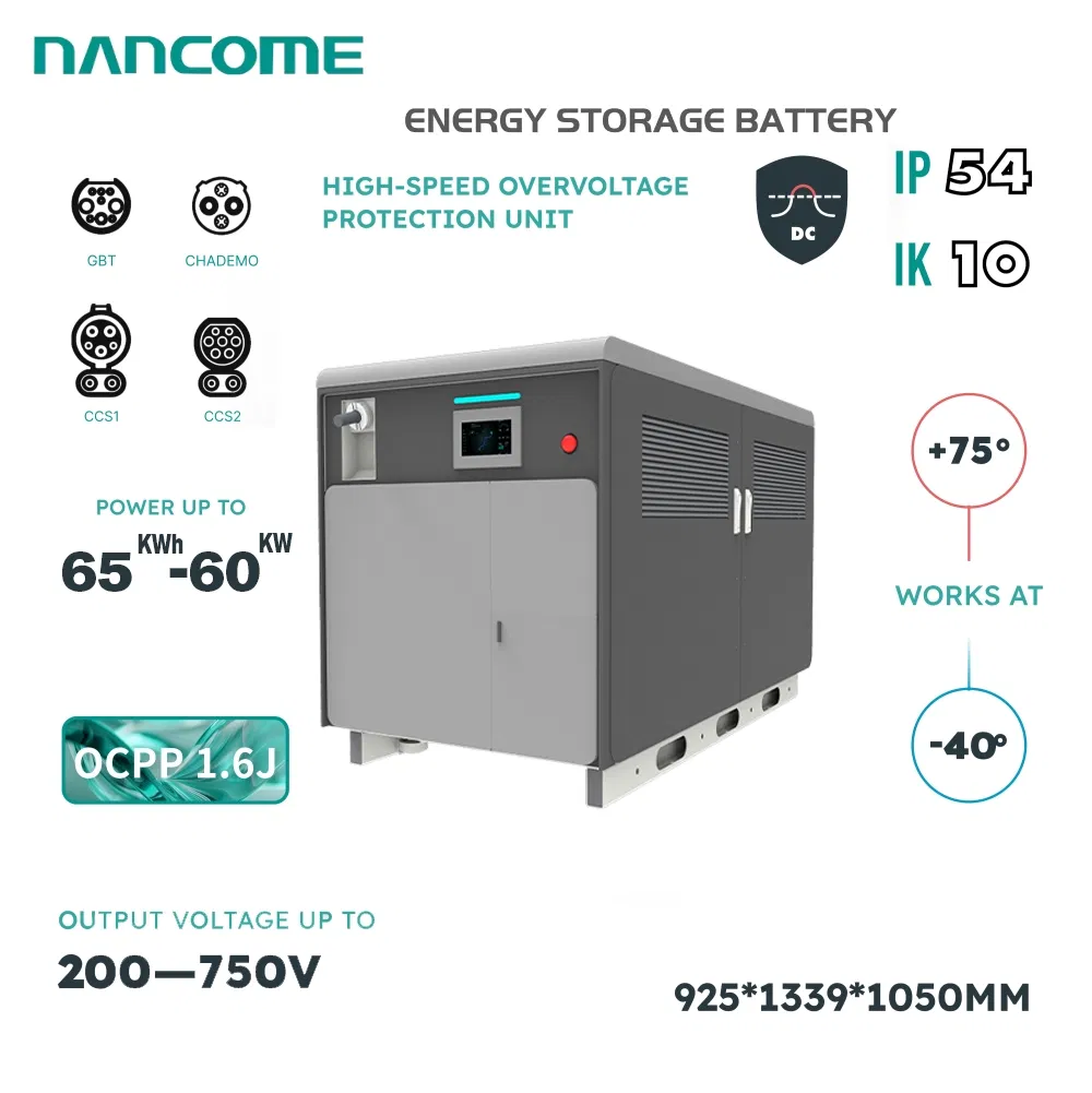 Nancome Advanced Energy Storage System for Microgrid Projects with High Efficiency 11.5kwh