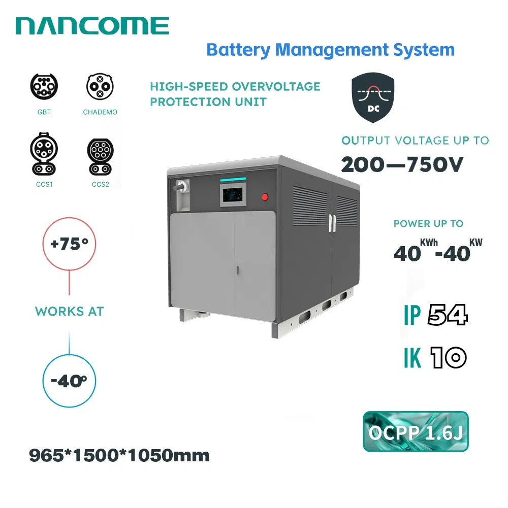 Nancome Advanced Energy Storage System for Microgrid Projects with High Efficiency 200kwh