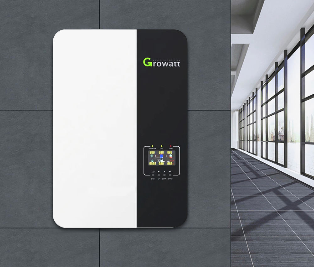 Lithium Battery Work Mode Growatt SPF5000es off Grid Solar Inverter