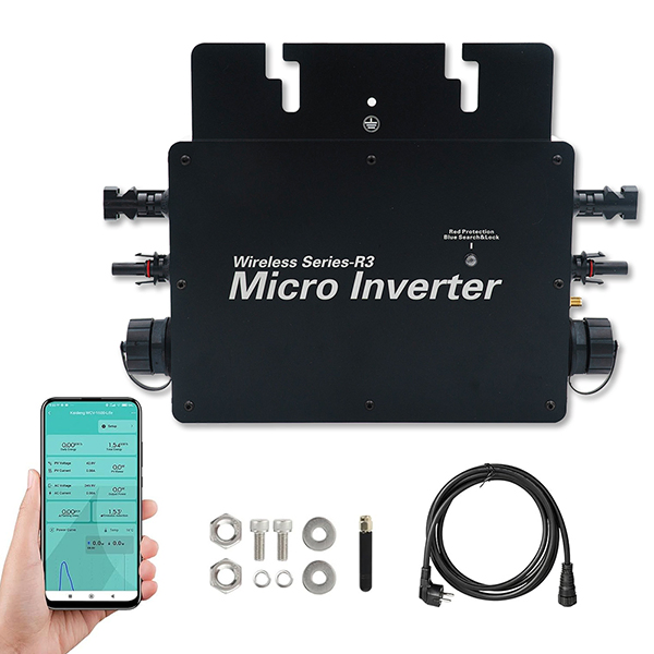 600W Solar Grid Tie Micro Inverter Solar Inverter 120V 230V Microinverter