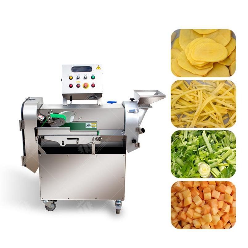 Precision Multifunctional Vegetable Slicer &amp; Dicer - Commercial Vegetable Cutting Machine for Uniform Cuts