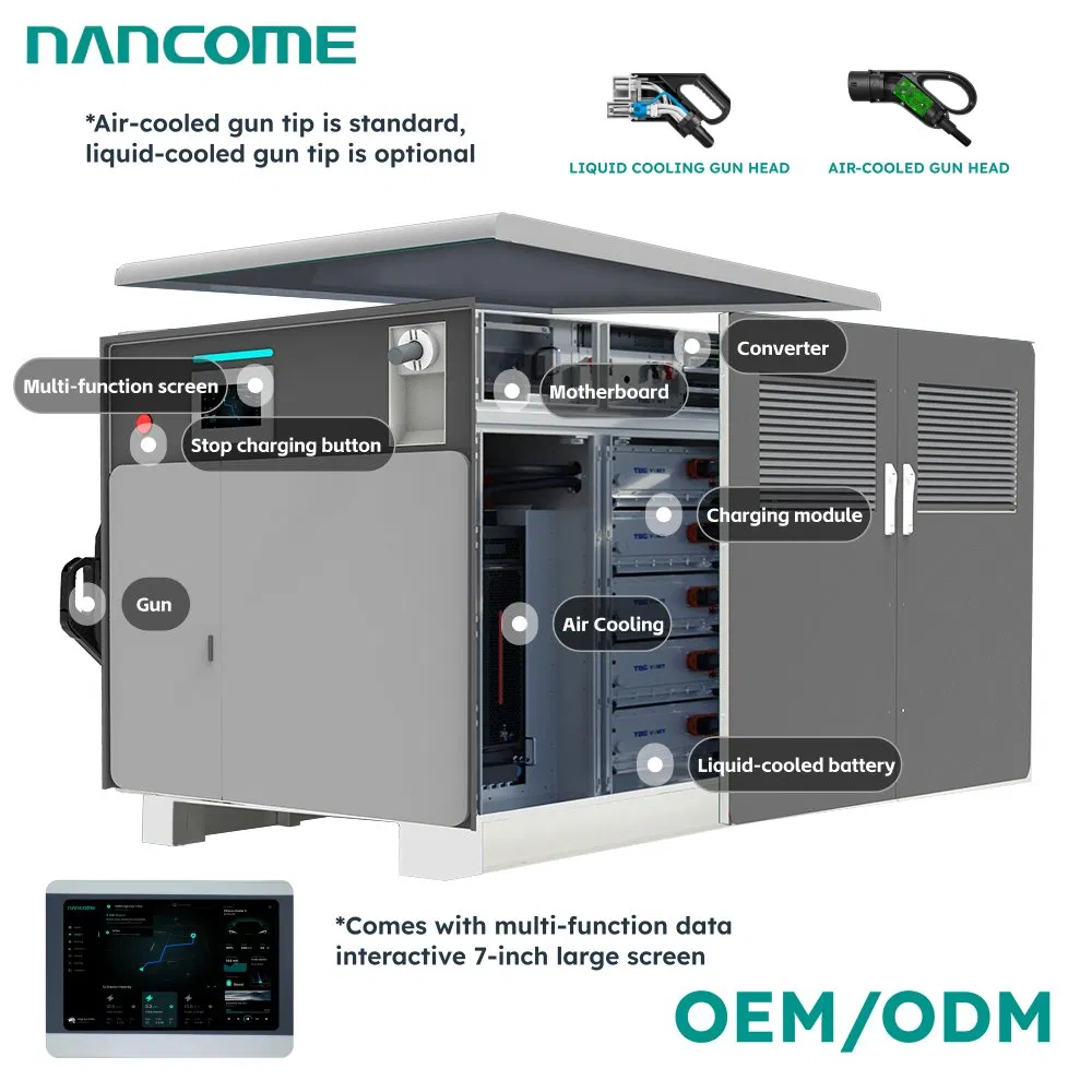 Nancome Advanced Energy Storage System for Microgrid Projects with High Efficiency 200kwh