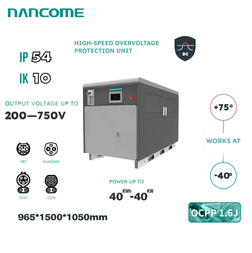 Nancome Premium Energy Storage System for Microgrid Projects with Fast Installation 26kwh