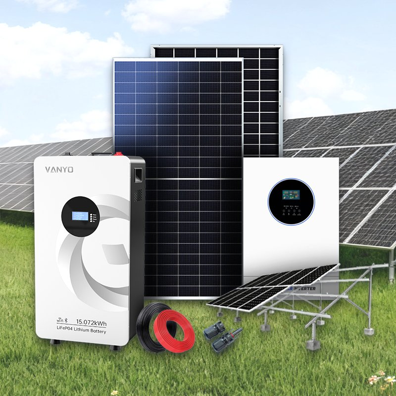 High-Efficiency Solar Power System for Sustainable Home Energy