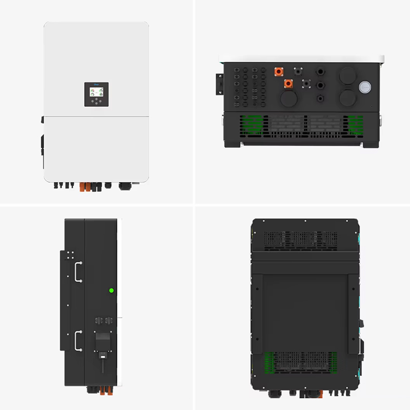 Deye 6 MPPT 3 Phase Residential High Voltage 80kw Built-in Lithium Battery Hybrid Solar Inverter
