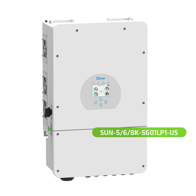 Residential Deye Low Voltage Solar Hybrid Inverter 5kw 8kw 10kw 12kw on/off Grid Solar Inverter Sun Series Three Phase Inverter with EU Certificate