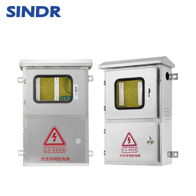 Single-Phase and Three-Phase 220V-380V Photovoltaic Grid-Connected Power Distribution Cabinet for Solar Energy Systems