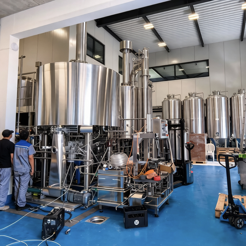 20bbl Commercial Brewery Brewpub Steam Heat SS304L SS316L Beverage Brewing Equipment