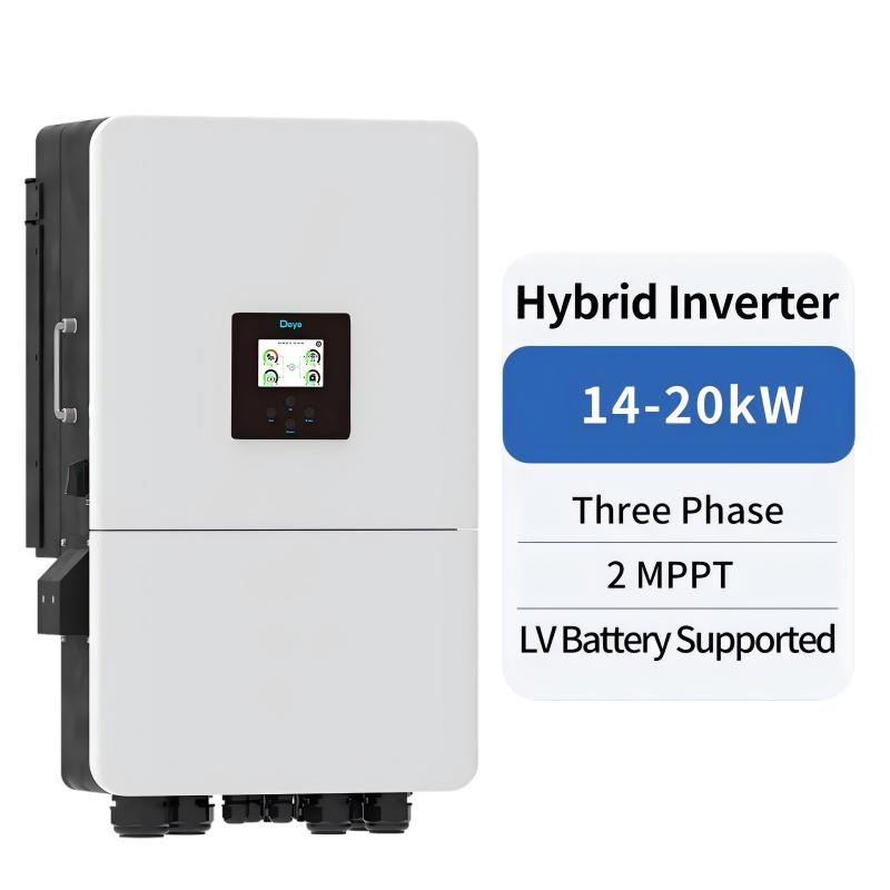 Original New Deye Sg05 Version Hybrid Inverter Sun-16K-Sg05lp3-EU-Sm2 Low Voltage 3 Phase 14kw 15kw 16kw 18kw 20kw