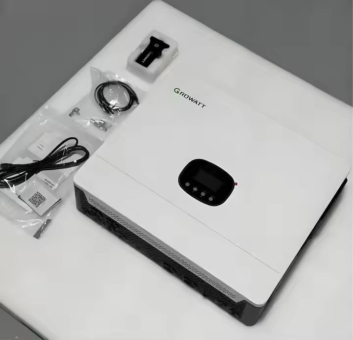 Hybrid Inverter 8kw 10kw 12kw Growatt Inverter on/off Grid Inverter Spe 8000es 12000es 48V Low Voltage Single Phase Dual MPPT