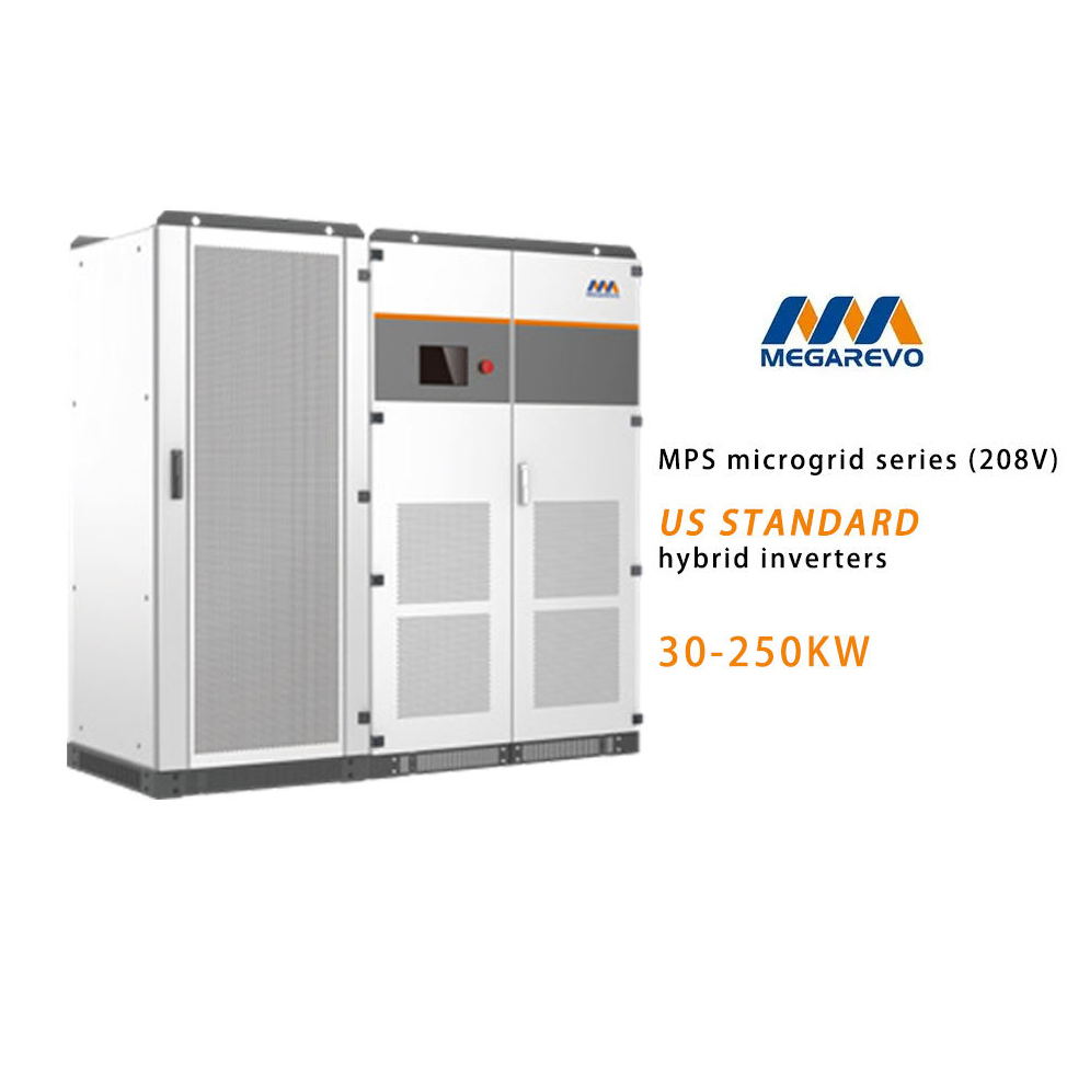 Megarevo Intelligent and Efficient 100kw 250kw 500kw PCS Hybrid Solar Inverter for Power Conversion System