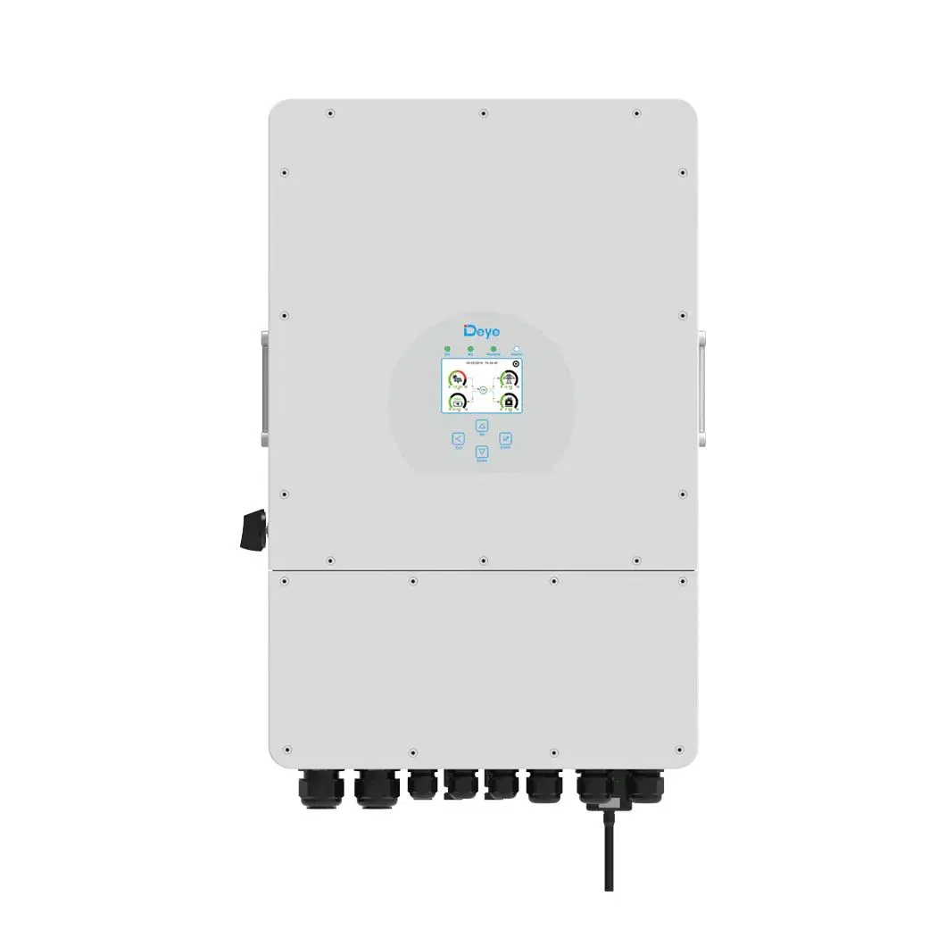 Deye Three Phase Hybrid Inverter Sun-5/6/8/10/12/15/20K-Sg01HP3-EU-Am2 for Home Solar Panel System