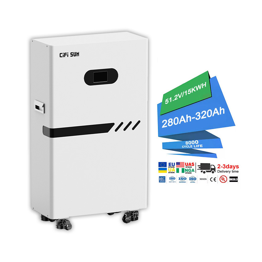 Low-Voltage Removable Solar Power Storage Battery 10kwh 15kwh 5kwh LiFePO4 Battery Hybrid off-Grid Solar Energy System