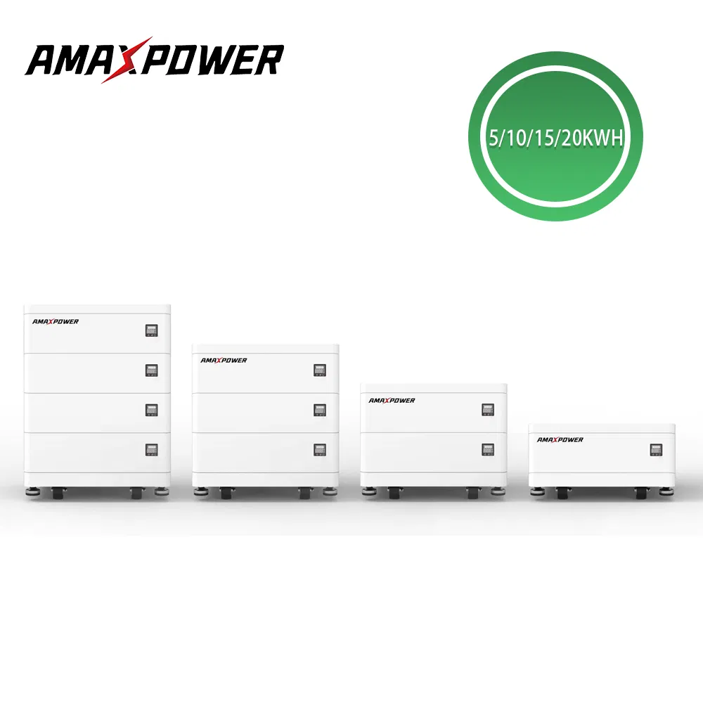 Low Voltage 51.2V 5/10/15/20kwh Stackable Lithium Deep Cycle 100/200/300/400ah Li Ion Solar LiFePO4 Power Battery for Household off-Grid Energy Storage System