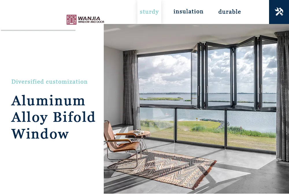 Aluminum Folding Window Detail