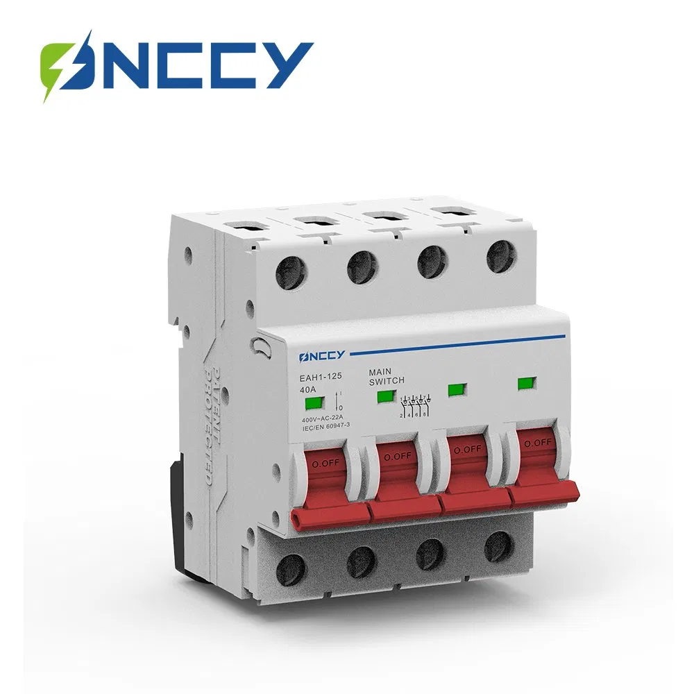 Grid-Connected Solar Array 40A 125A 230V 440V Outdoor Main Isolator