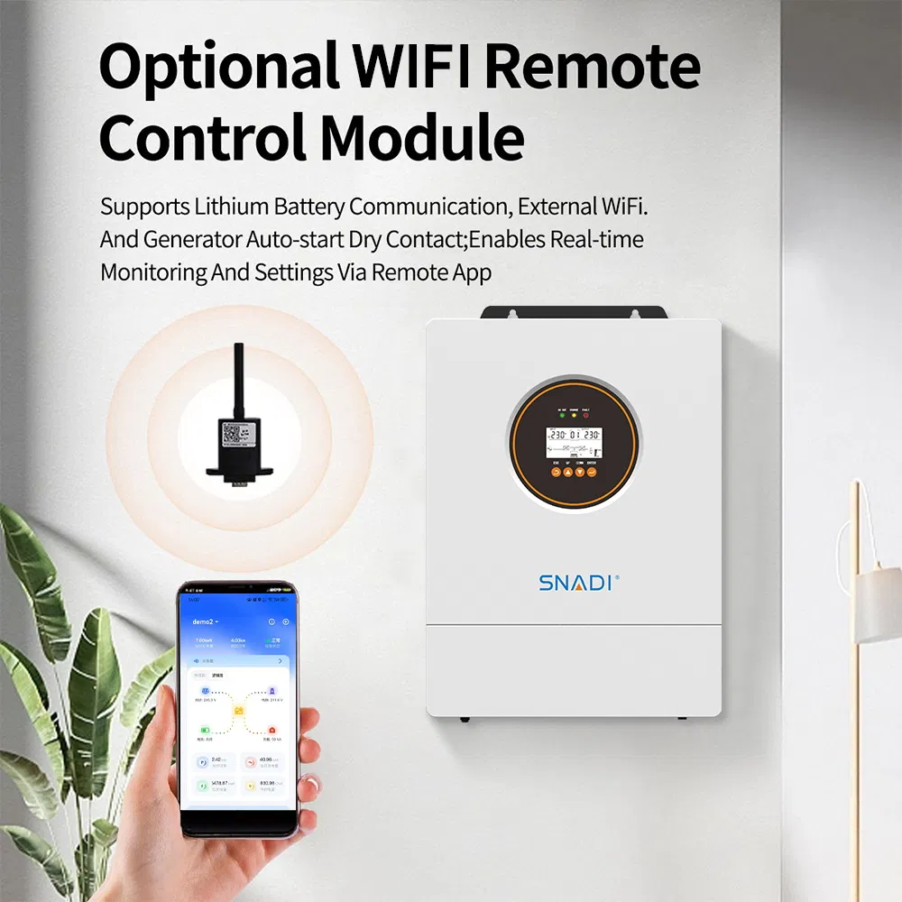 5kw 6kw 6.2kw High Frequency Inverters 48V Hybrid Power Solar Home Inverter