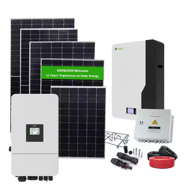 Home Energy Storage Solar Power System 5kw 8kw 10kw 15kw 20kw Solar Energy Residential Hybrid off Solar Energy System