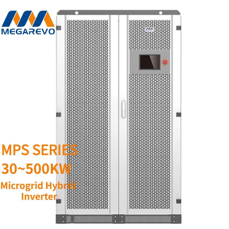 Megarevo High Power Mps Storage Solar Inverter Microgrid off Grid Hybrid Solar Inverter with Mttp Charge Controller for Solar System