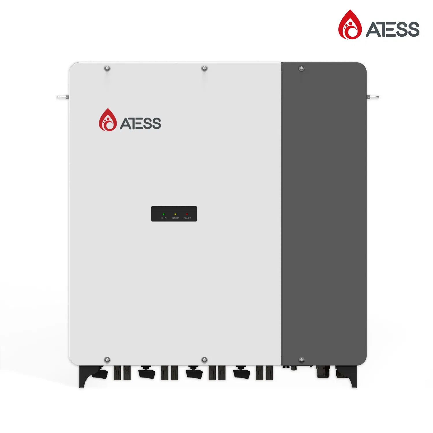 Atess Low Voltage 3phase 220VAC Hybrid Solar Inverter PCS 100kw 250kw 350kw Battery Inverter