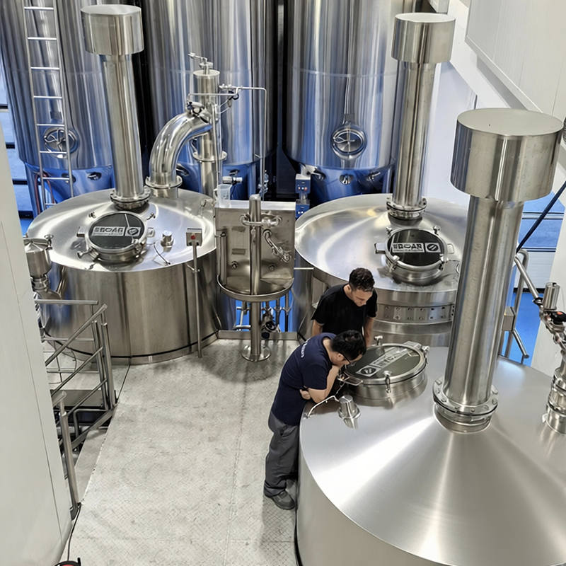 20bbl Commercial Brewery Brewpub Steam Heat SS304L SS316L Beverage Brewing Equipment