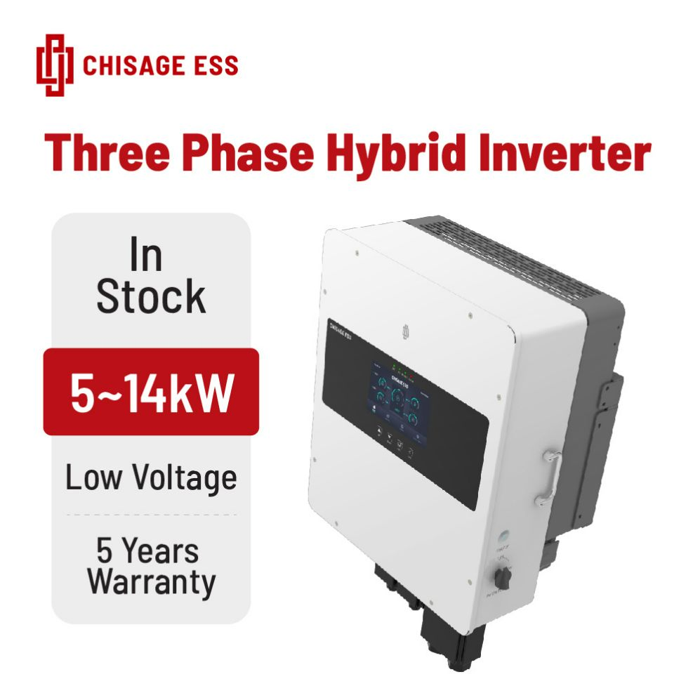 2 MPPT Chaeger Controller Pure Sine Wave Solar Power 12kw Hybrid Inverter