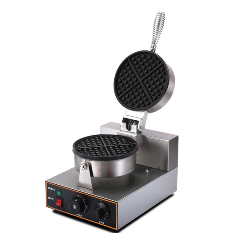 Electric Rotating Waffle Stick Maker for Delicious Treats Sandwich Maker Waffle Maker Electric Commercial Belgian Egg Waffle Maker Waffle Iron for Ice Cream Con