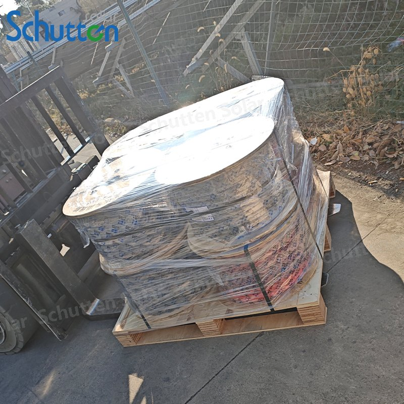 Schutten Factory PV Module Solar Panel System Grid Connected Solar Panels 100kw 200kw 300kw 400kw 5MW 1MW PV Station with PV Supports