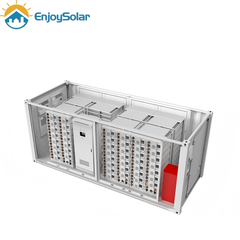 Outdoor Lithium Battery Container 20FT 40FT Bess 1MW 2MW Industrial Batteries