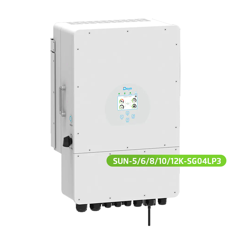 Residential Deye Low Voltage Solar Hybrid Inverter 5kw 8kw 10kw 12kw on/off Grid Solar Inverter Sun Series Three Phase Inverter with EU Certificate