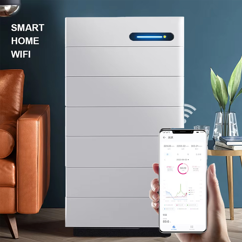 15kwh 43kwh Low Voltage Stackable Solar Battery LiFePO4 Lithium Battery Pack Solar Energy Storage System