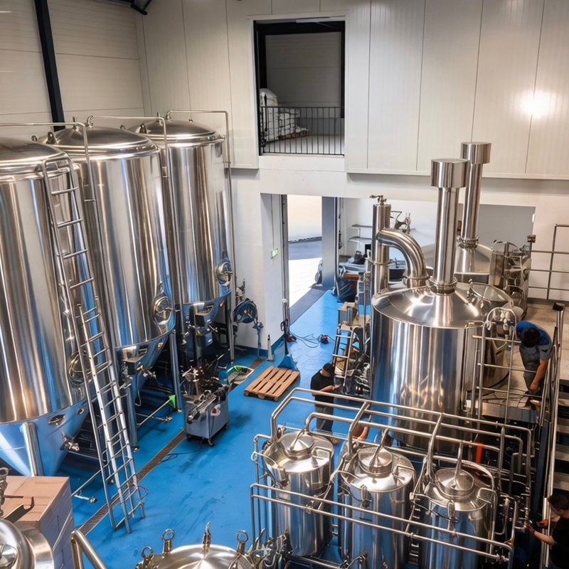 20bbl Commercial Brewery Brewpub Steam Heat SS304L SS316L Beverage Brewing Equipment