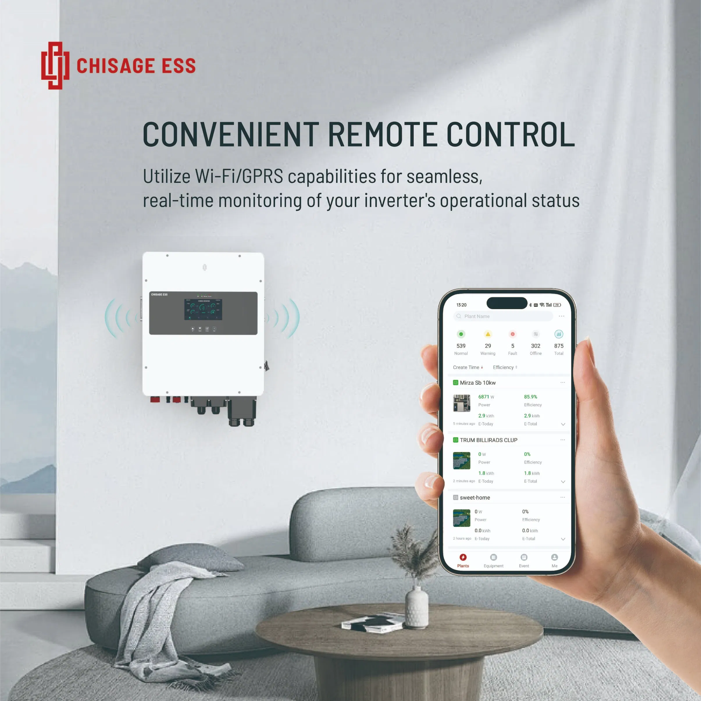 China Factory Price 48V 5000W 5kw 6kw 8kw 10kw 12kw 14kw PV System DC to AC Solar Power Triple Phase Inverter Pure Sine Wave Hybrid Inverter