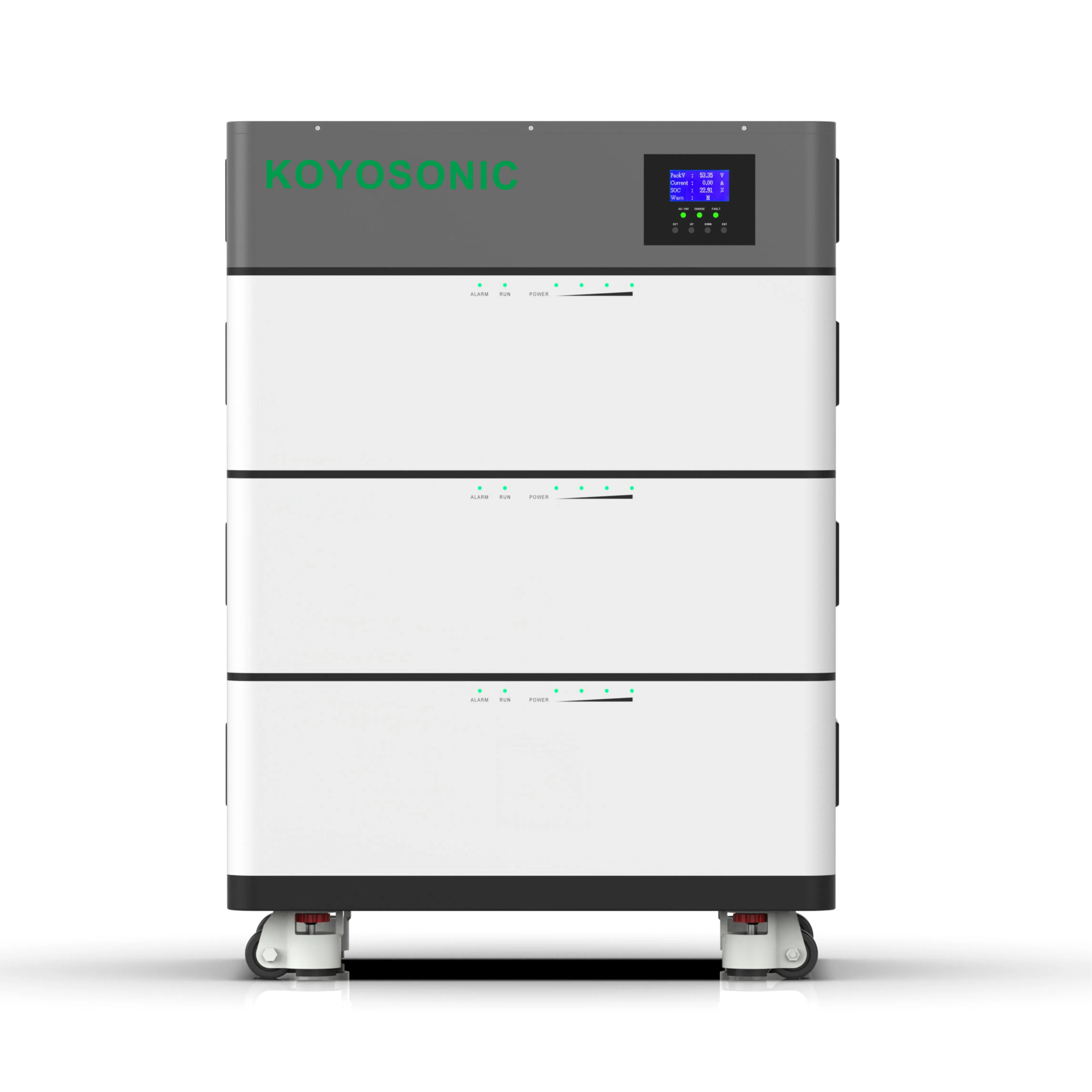 New Stacked 51.2V200ah Lithium Battery 10kwh Brick Low / High Voltage LiFePO4 Battery for Energy Storage System