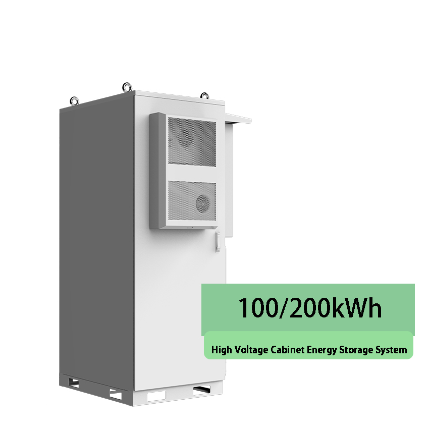 High Voltage 100kwh LiFePO4 Lithium Solar Battery Energy Storage Systems Outdoor Cabinet