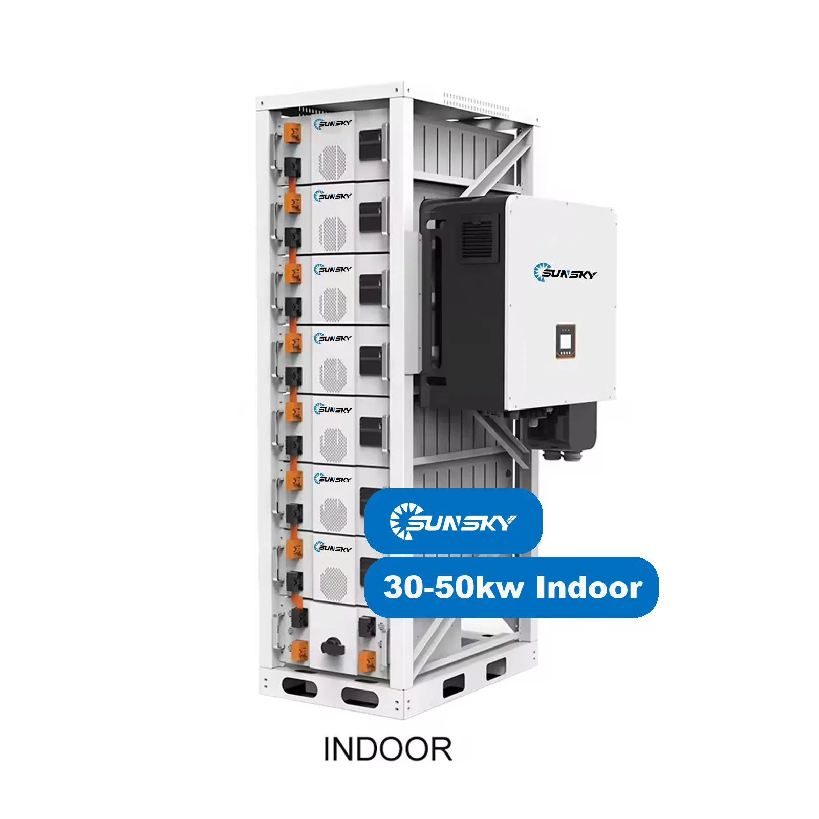 All in One 100kVA Complete Solar Power Set Systems 100kw 200kw Liquid Cooling Lithium Battery 261kwh Integrated Outdoor Cabinet Bess C&I Energy Storage System
