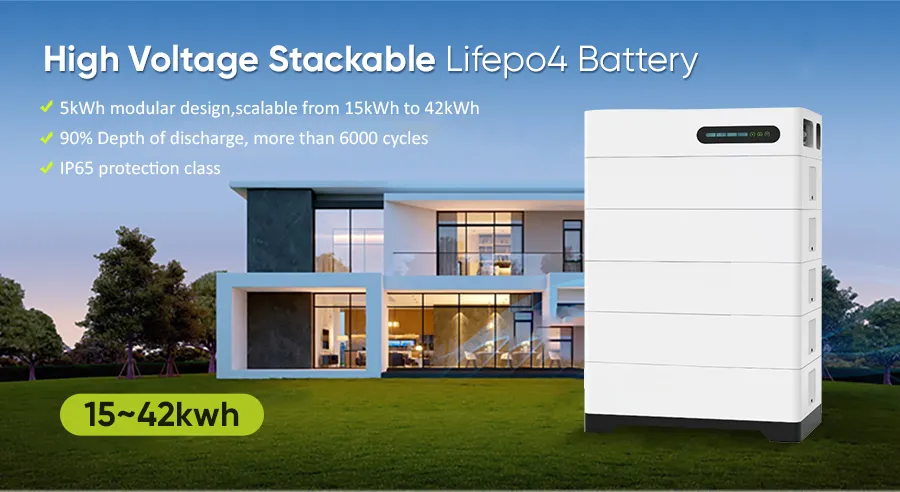 Stackable Solar Battery System
