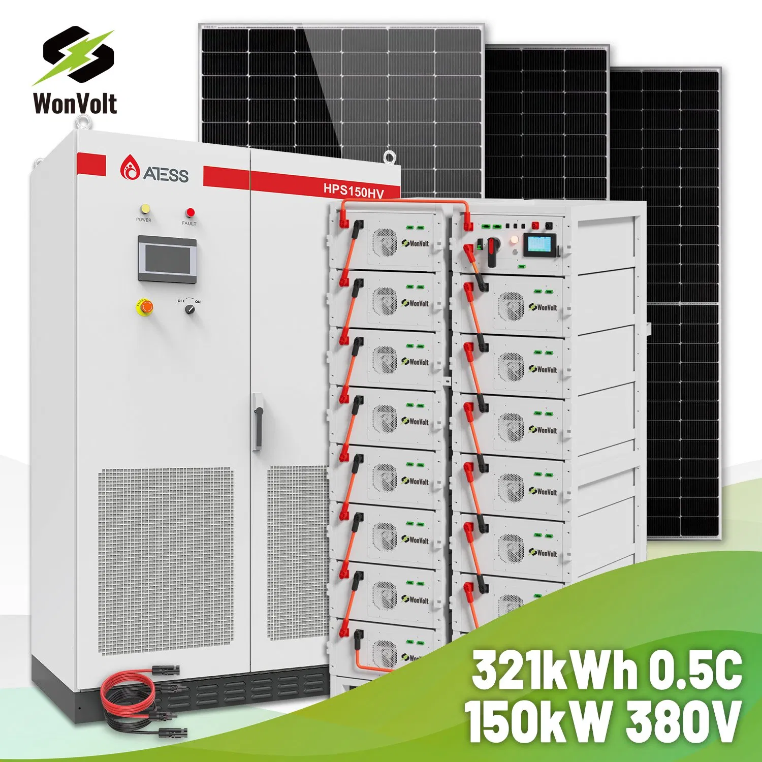 Manufacturer off Grid Solar Power System 50kw 100kw 200kw 300kw Solar System with Solar Battery
