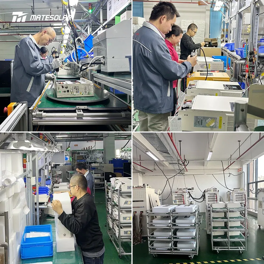 SRNE SPI Hybrid Solar Inverter Series 3kW 5kW 8kW 10kW 12kW High Conversion Efficiency 48V Off Grid Inverter for Battery Based Solar Systems