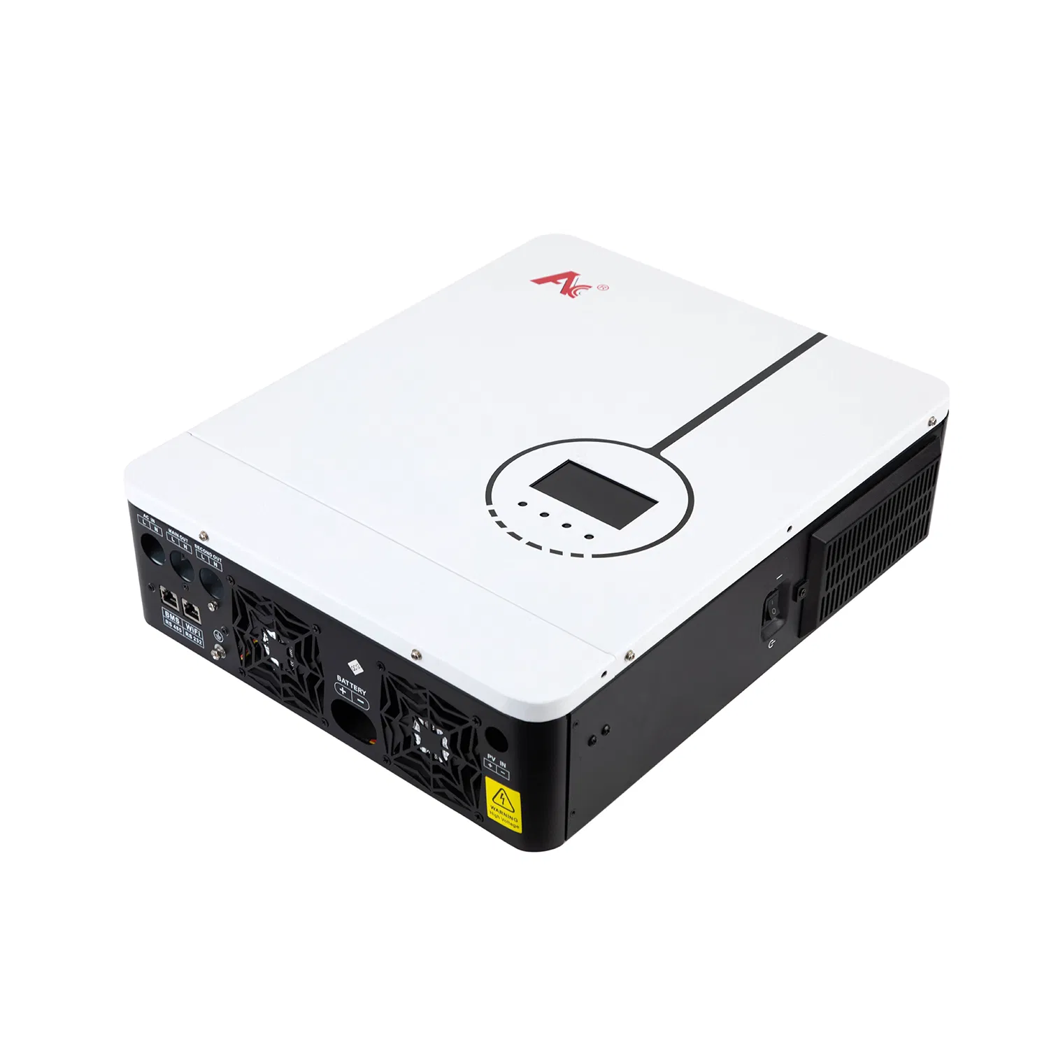 24V 48V Power Solar Inverter 4.2kw/6.2kw/10.2kw Hybrid Inverter with BMS for Home