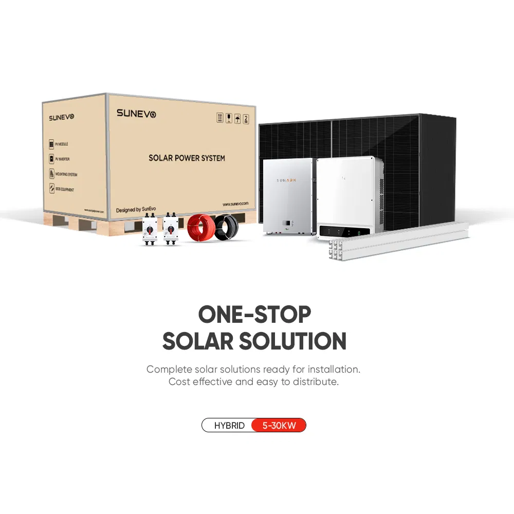 Goodwe Hybrid Solar Power Inverter 30kW 25kW 10kW 8kW Three Phase Dc To Ac Inverter For Solar