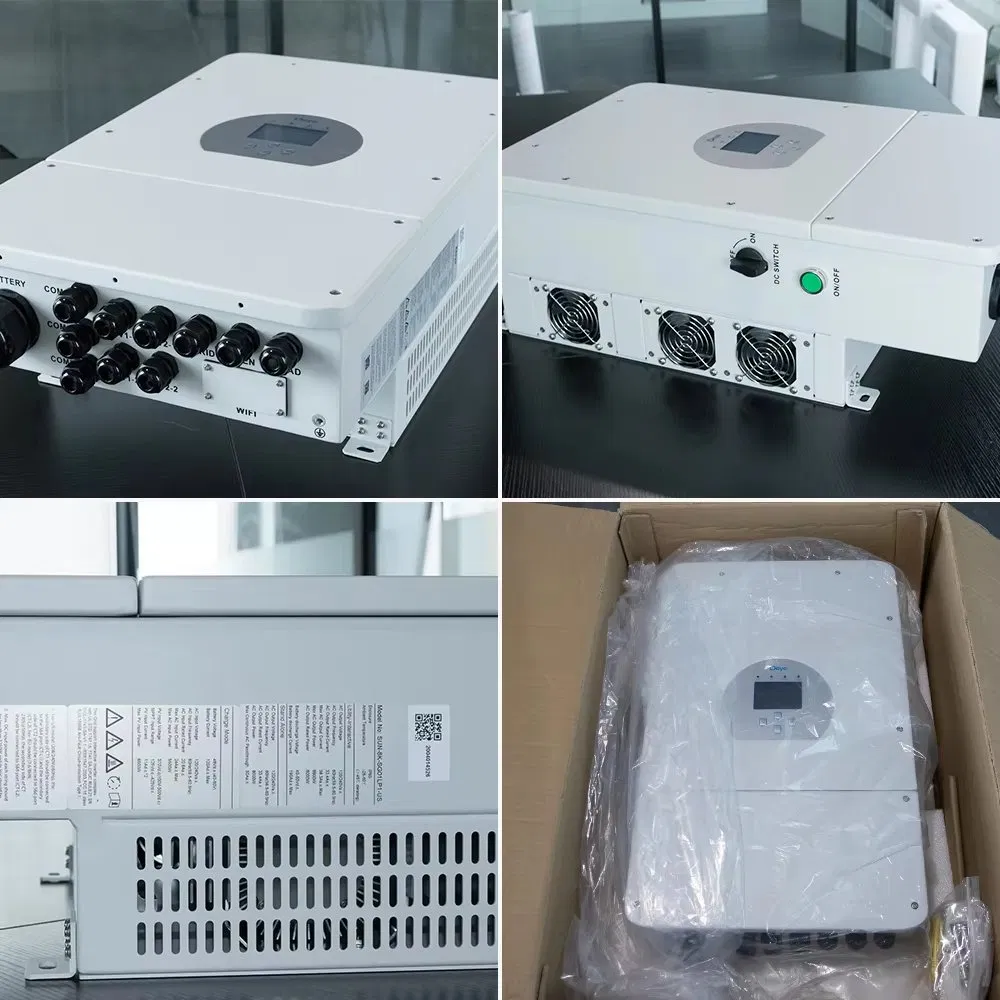 High Efficiency Deye 5kW 6kW 8kW 10kW 12kW Three Phase Hybrid Solar Inverter with 48V Low Voltage Battery for Energy Storage System