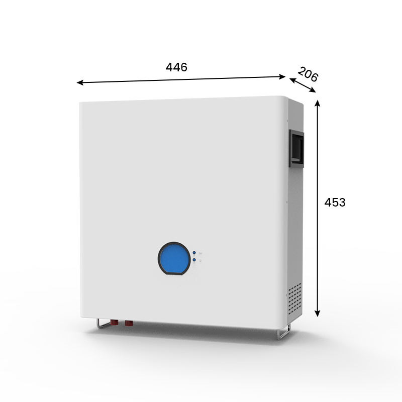 Power Supply Solarasia Low Voltage 51.2V Wall Mounted Lithium Battery Pack Solar Battery with BMS for off Grid Energy Storage System