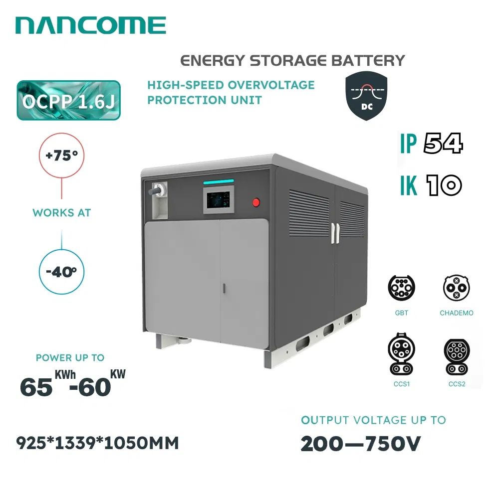 Nancome Advanced Energy Storage System for Microgrid Projects with Outdoor Cabinet 11.5kwh
