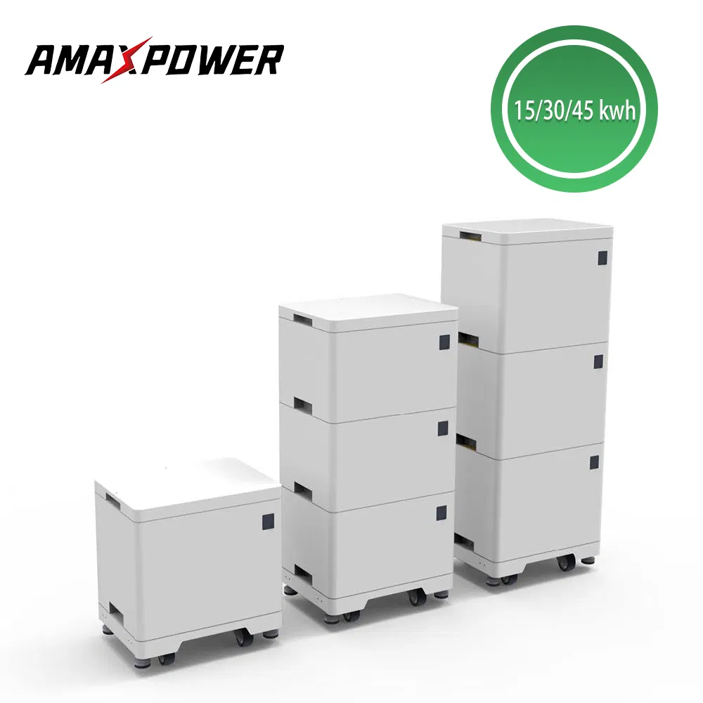 Low Voltage 51.2V 5/10/15/20kwh Stackable Lithium Deep Cycle 100/200/300/400ah Li Ion Solar LiFePO4 Power Battery for Household off-Grid Energy Storage System